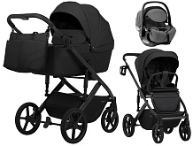 Коляска 3 в 1 Sweet Baby SBL Dolce + автокресло Premier Grey Black