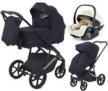 Детская коляска Rant Garda 3 в 1 с автокреслом Perla Beige Black