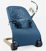 Детский шезлонг Amarobaby Baby relax голубой