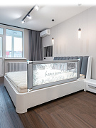 Барьер для кровати AmaroBaby Safety of dreams 120 см серый