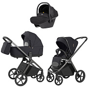 Коляска Carrello Vector 2025 CRL-6551 Nova DK791 Black Line 3 в 1 Shadow Black