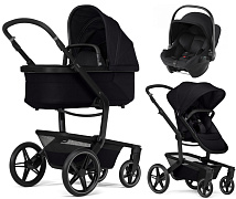 Детская коляска 3 в 1 Joolz Day 5 и автокресло Baby-Safe Core Space Black без адаптеров Space Black