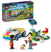 Конструктор LEGO Friends Electric Car and Charger Электромобиль и зарядная станция (42609)