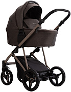 Детская коляска Bebetto Pelpasso 2 в 1 03 Kaszmir т.серый, бежевая рама