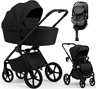 Коляска 4 в 1 Sweet Baby SBL Elegante Pro + автокресло Premier Plus Grey Black