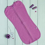 Пеленка-кокон Vikalex Фиолетовый на молнии 56