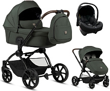 Детская коляска Tutis Gio Plus 3 в 1 с автокреслом Elo Lux EduSky Black 1552144 Pistachio