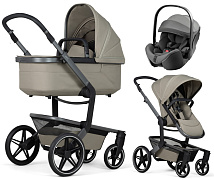 Детская коляска 3 в 1 Joolz Day 5 и автокресло Britax Roemer Baby-Safe Pro Style Mineral Grey Sage Green