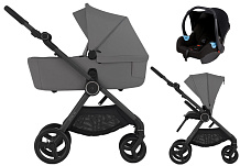 Детская коляска Anex iQ Basic NT 3 в 1 и автокресло Biuco BC100B без адаптеров Lune