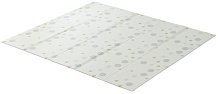 Игровой коврик складной UNIX Kids Круги Circles 150x180 см серый