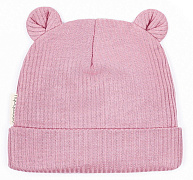 Чепчик (шапочка) AmaroBaby Fashion bear ЧЗ розовый 44