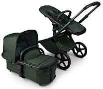 Коляска Bugaboo Fox 5 Complete Noir Limited Edition 2 в 1 Midnight Green