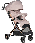 Детская прогулочная коляска Farfello Comfy Go Comfort Chrome бежевый new