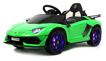 Детский электромобиль RiverToys Lamborghini Aventador SVJ A333MP зеленый