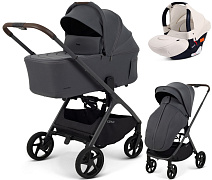 Детская коляска Rant Aventa 3 в 1 с автокреслом Cruise Beige Graphite