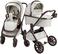 Детская коляска AmaroBaby Motus Premium Ecco Exclusive 2 в 1 молочный
