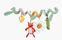 Развивающая игрушка-спираль Happy Baby 330710 зеленый