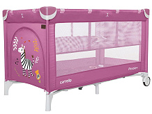 Манеж Carrello Piccolo Plus CRL-9201/2 Orchid Purple с рисунком
