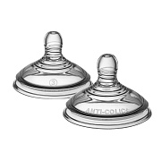 Соска силиконовая для бутылочки Tommee Tippee Advanced Anti-Colic, быстрый поток, 6+, 2 шт.