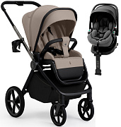 Прогулочная коляска Sweet Baby SBL Elegante Therma + автокресло Premier Plus Grey Beige
