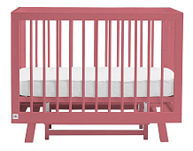 Кроватка детская Lillaland Lilla Aria с маятником Antique Pink