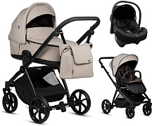 Детская коляска Tutis Mio 3 Plus Essential 3 в 1 с автокреслом Elo Lux EduSky Black 1502611 Moon Rock