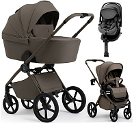 Коляска 3 в 1 Sweet Baby SBL Elegante Pro + автокресло Premier Plus Grey Beige