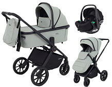 Детская коляска Rant Falcon Neo 3 в 1 с автокреслом Evomax Black Sage