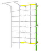 Детский комплект с канатным лазом пристенный Romana Dop 7 зелёное яблоко