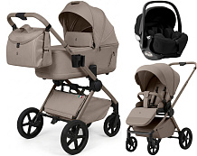 Коляска 3 в 1 Sweet Baby SBL Alba 2.0 и автокресло Premier Black Beige