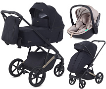 Детская коляска Rant Garda 3 в 1 с автокреслом Miro Beige Black