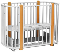 Детская кроватка Pituso Asti Белый-бук