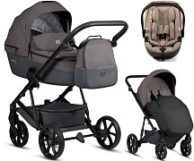 Детская коляска Tutis Viva 6 Plus Essential 3 в 1 с автокреслом Beno Beige 1612072 Periscape