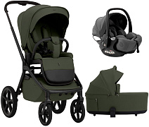 Коляска 3 в 1 Sweet Baby SBL Orso + автокресло Premier Grey Dark Green