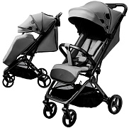 Прогулочная коляска AmaroBaby Ride серый