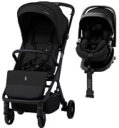 Прогулочная коляска Sweet Baby Aura Basic SBL + автокресло Premier Plus Black Black