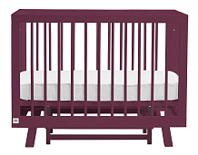 Кроватка детская Lillaland Lilla Aria с маятником Italian Plum