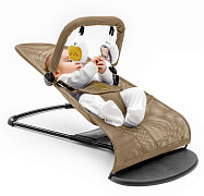 Детский шезлонг Amarobaby Baby time бежевый