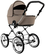 Детская коляска люлька Roan Bass Next Classic d14 2.0 1 в 1 BSNC/100/1 Hazel/Black/руч.Black