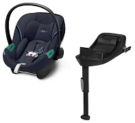 Автокресло Cybex Aton S2 i-Size с базой Base One Ocean Blue
