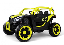 Детский электромобиль RiverToys X707XX BLACK-YELLOW/черно-желтый