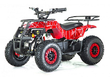 Детский электроквадроцикл RiverToys TIKI LUX красный спайдер