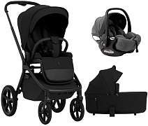 Коляска 3 в 1 Sweet Baby SBL Orso + автокресло Premier Grey Black
