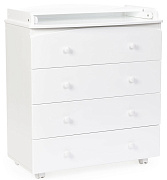 Детский пеленальный комод Bebizaro Regency Four 01 WHITE