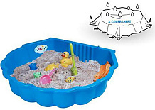 Песочница с тентом Paradiso Toys Ракушка