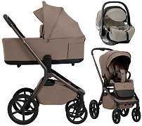 Коляска 3 в 1 Sweet Baby SBL Orso New + автокресло Premier Begie New Dark Beige