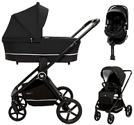 Коляска 3 в 1 Sweet Baby Cupola New + автокресло Premier Plus Black Moon Black
