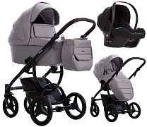 Детская коляска Bebetto Luca 3 в 1 с автокреслом Avionaut Cosmo 35 св.серый