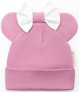 Чепчик (шапочка) AmaroBaby Nature essence mini ЧЗ розовый 44