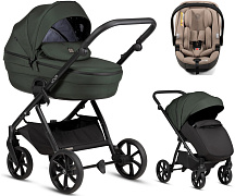 Детская коляска Tutis Uno 6 Plus Essential collection 3 в 1 с автокреслом Beno Beige 1602144 Pistaccio